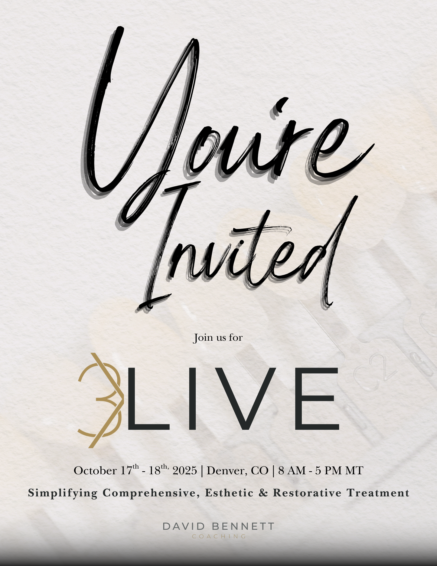 3XLIVE 2025 Registration